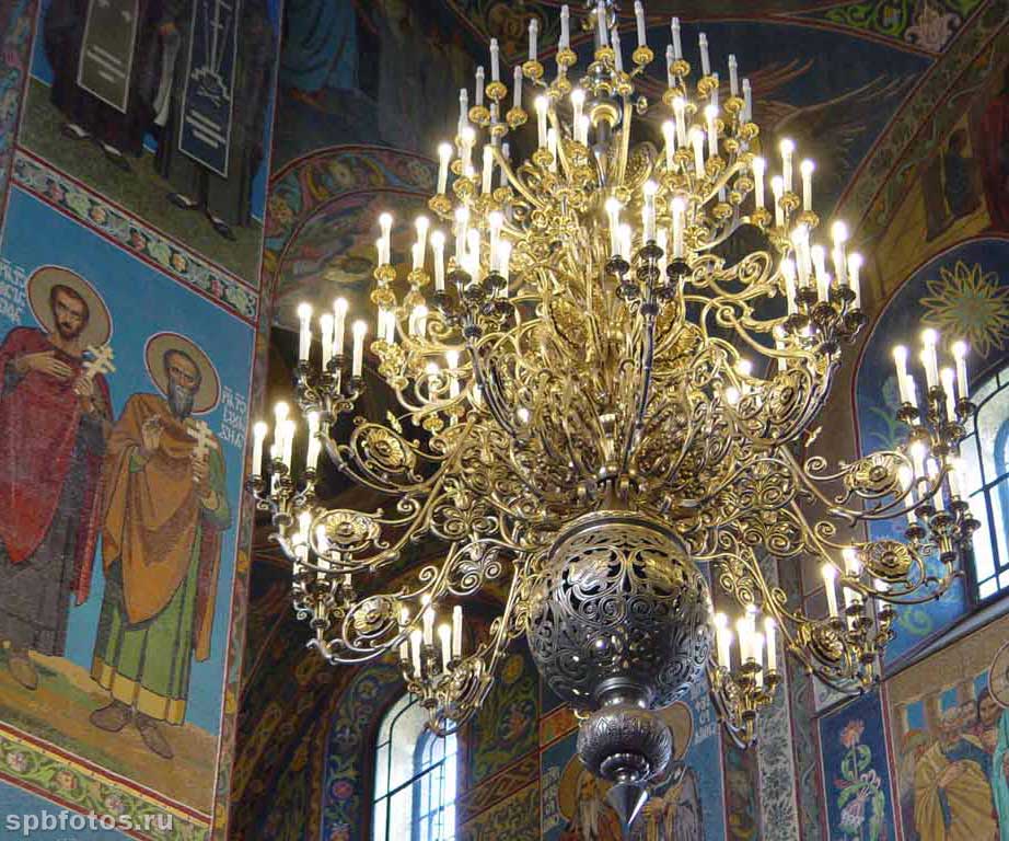 Паникадило фото в храме